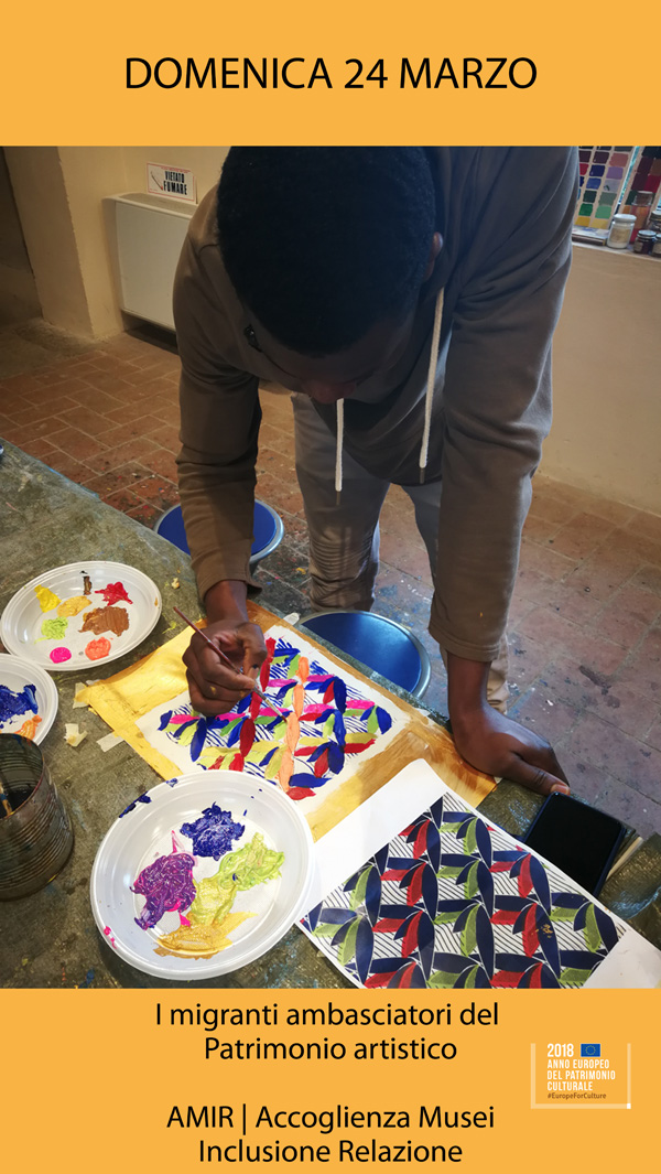 Proseguono gli incontri con il progetto AMIR - Laboratorio “Messaggi africani in arte”