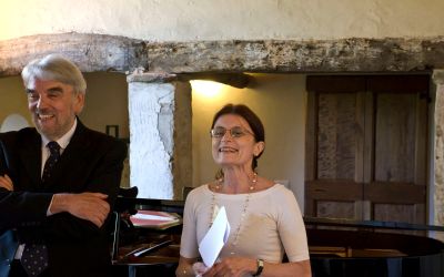 Giuseppe Fricelli e Daria Aleshina