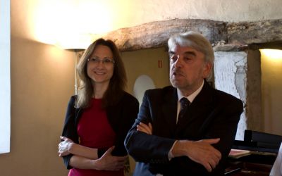 Giuseppe Fricelli e Daria Aleshina