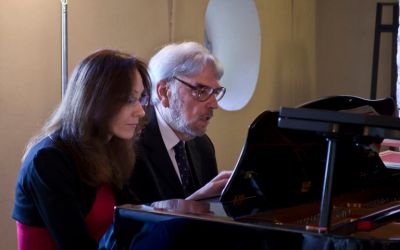 Giuseppe Fricelli e Daria Aleshina