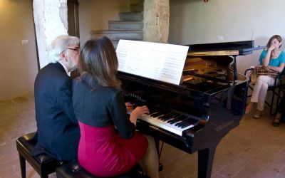 Giuseppe Fricelli e Daria Aleshina