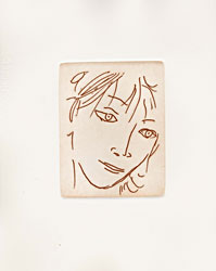 Volto di donna, 1988 - Litografia