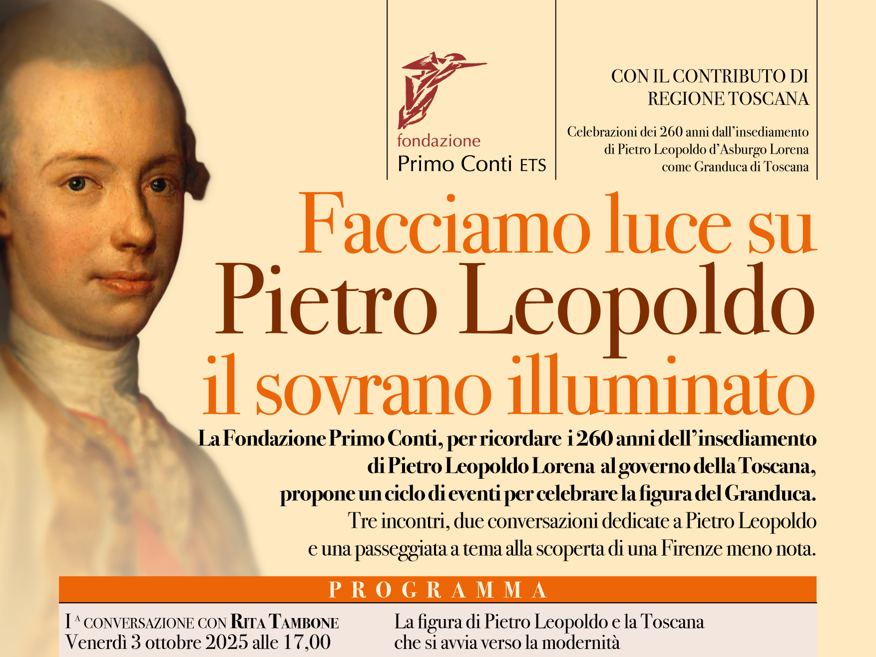 Facciamo luce su Pietro Leopoldo, il sovrano illuminato